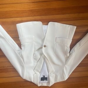 Banana Republic white blazer 12P